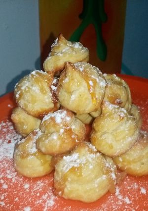 Una foto de Masa choux- Croquembouche
