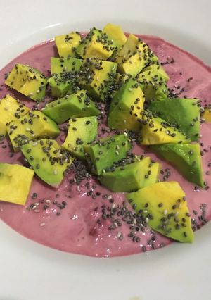 Foto resep Es alpukat selai stroberi