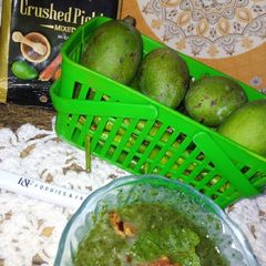 A picture of Kachy Aam ki chutni.