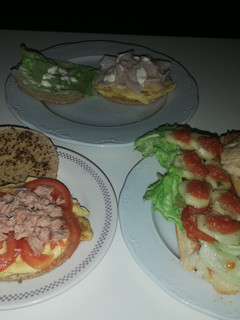 Una foto de Sándwiches o bocatas vegetales