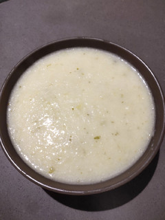 A picture of Leeks and Potato Soup.
