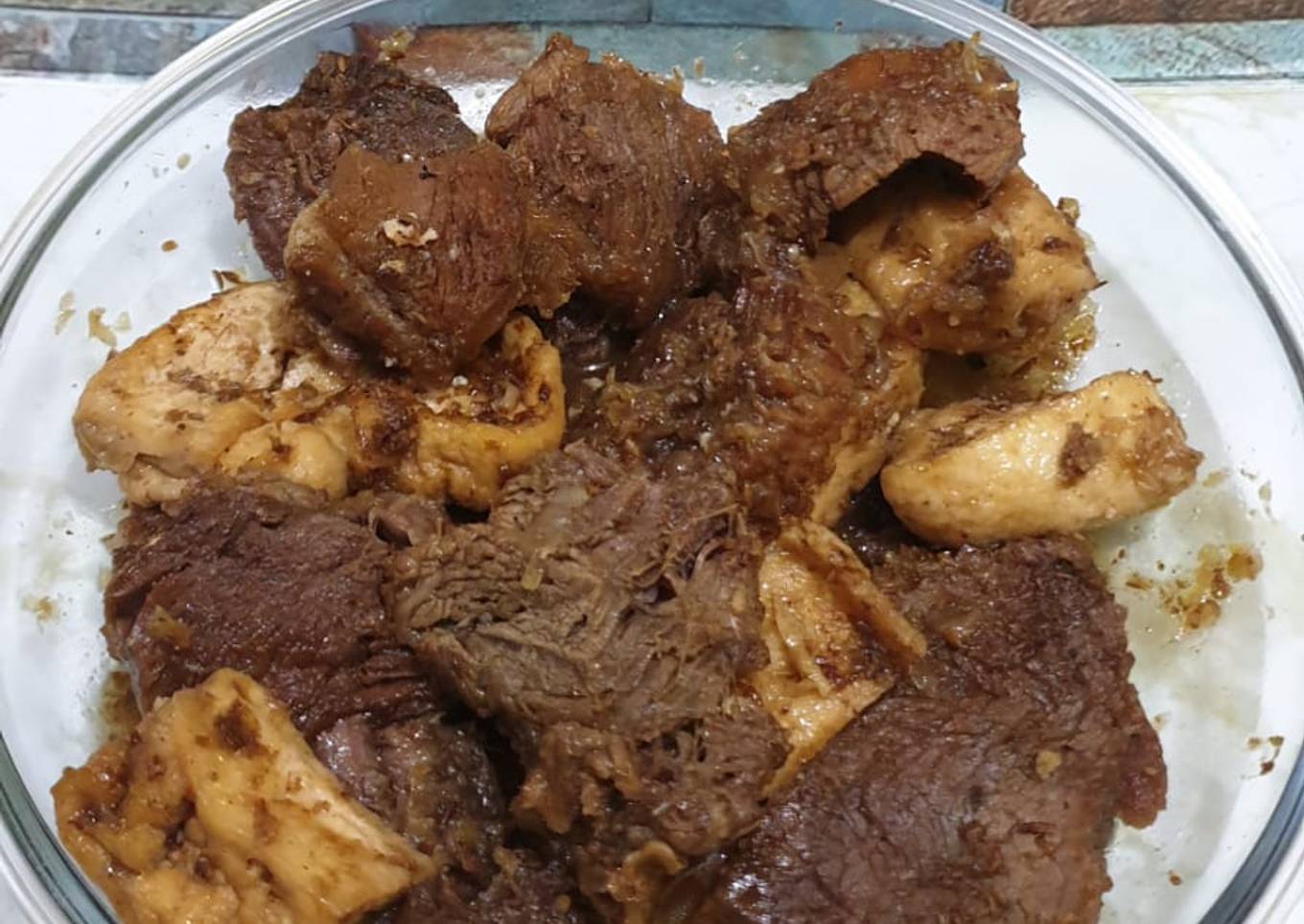 Empal manis daging kerbau "dendeng" khas kudus temen soto kudus