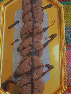 ओट्स चॉकलेट कुकीज़ (oats chocolate cookies recipe in Hindi) रेसिपी मुख्य फोटो
