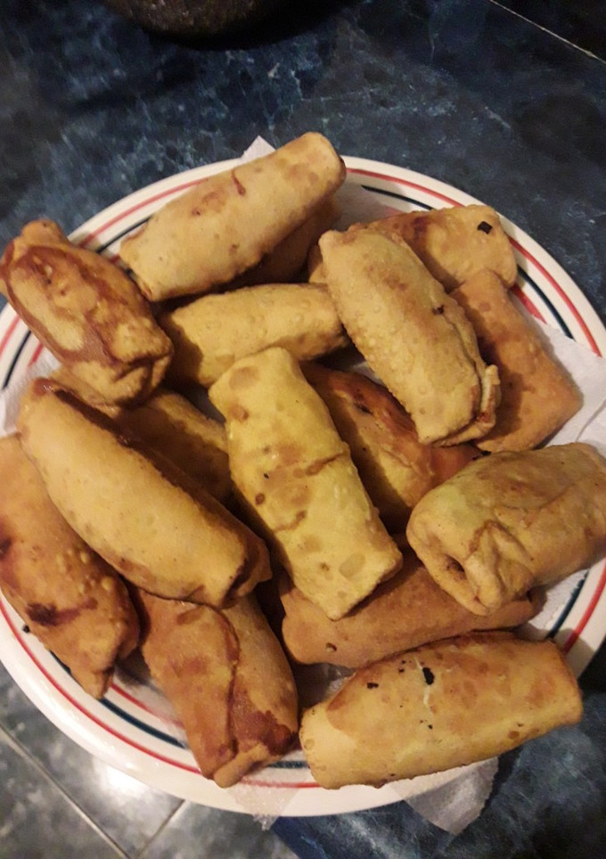 Una foto de Rollitos primavera