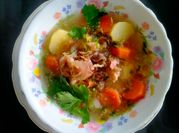 Gambar kuah sop buntut