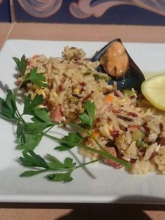 Una foto de Arroz salvaje. Bychusmi