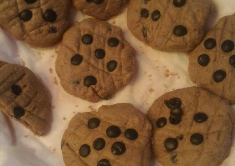 Cookies chocolatos teflon