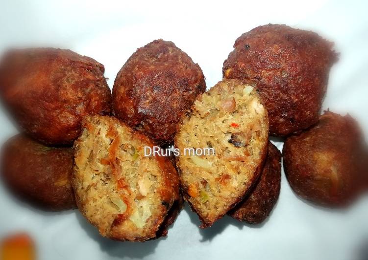 Bola² Daging (dari sisa daging olahan)