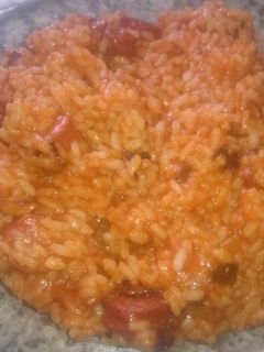 Una foto de Arroz a la cubana