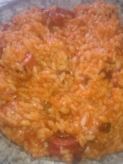 Una foto de Arroz a la cubana