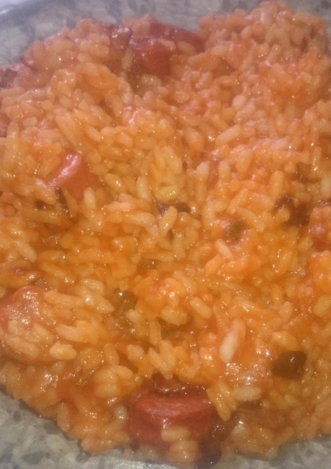 Una foto de Arroz a la cubana