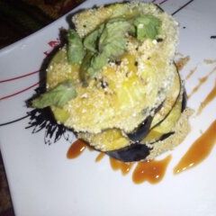 Begun bhaja A picture of Begun bhaja.