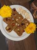 Banana Burfi   rich in calcium and potassium