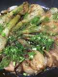 Braised Fennel with Pork Jus