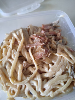Una foto de Espaguetis carbonara