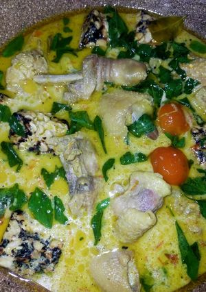 Foto resep Ayam Pedas Kemangi Tempe Bakar