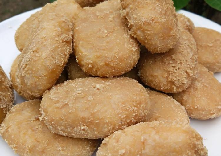 resep cara buat Gemblong gula Merah