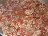 Salsa de Carne Molida (se puede usar en polenta, arroz, fideos.