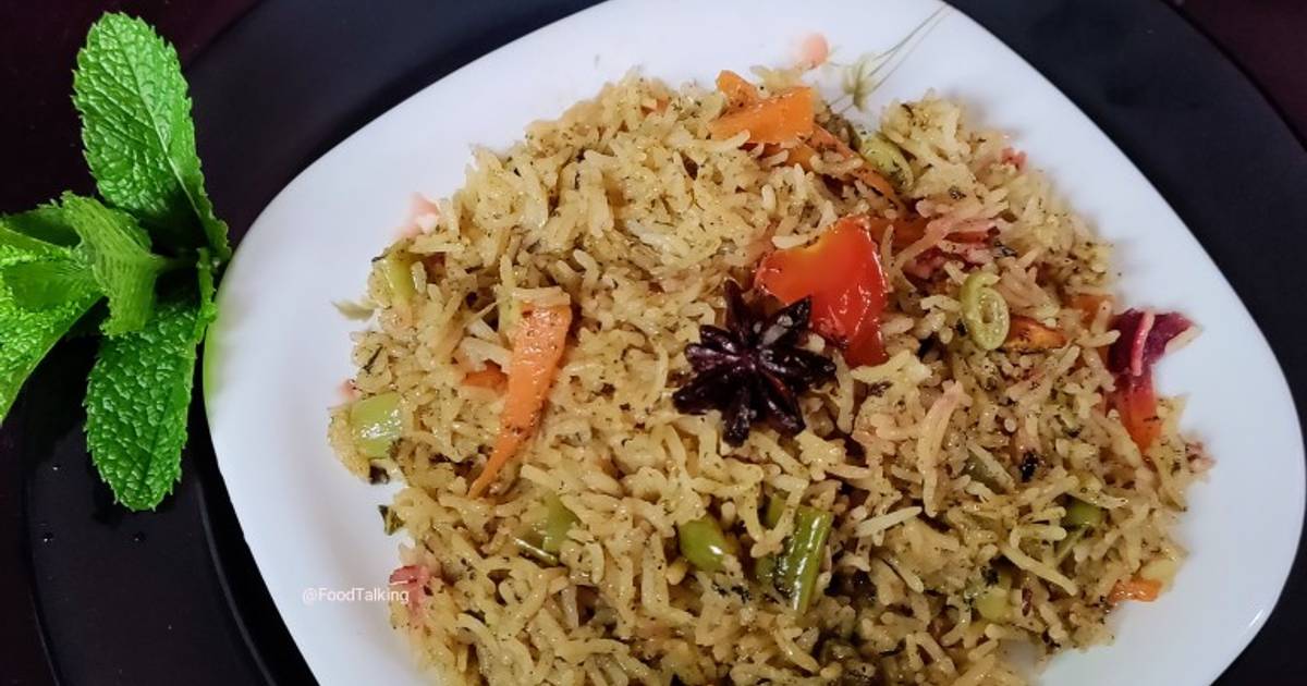 Mint (Pudina) Rice Recipe by Dr.Madhumita Mishra - Cookpad