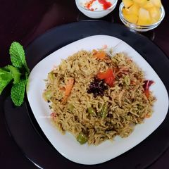 A picture of Mint (Pudina) Rice.