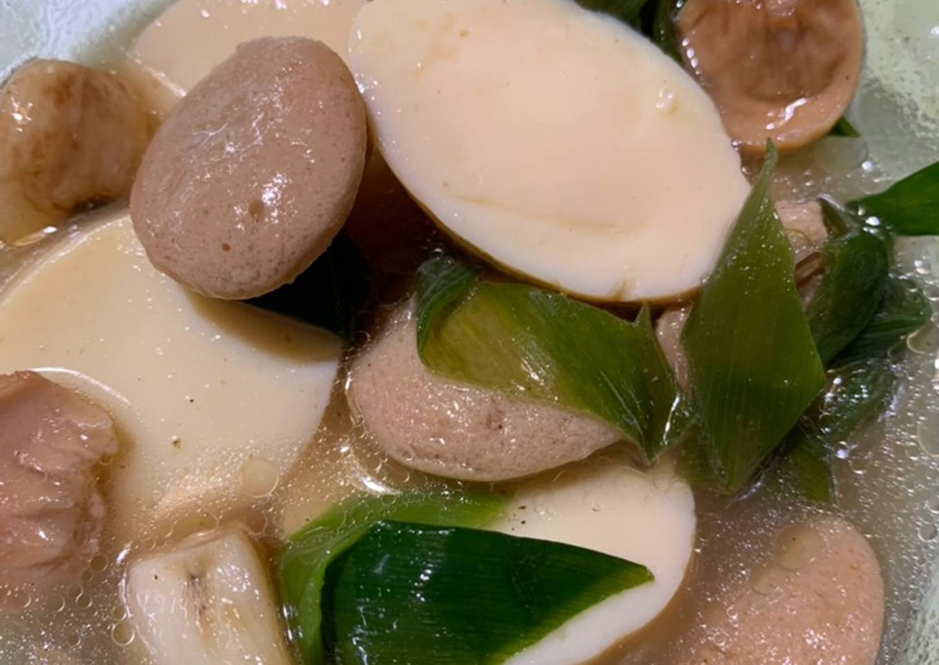 Tahu sutra saus tiram