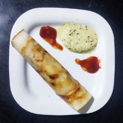 A picture of Paneer Mutter Dosa.