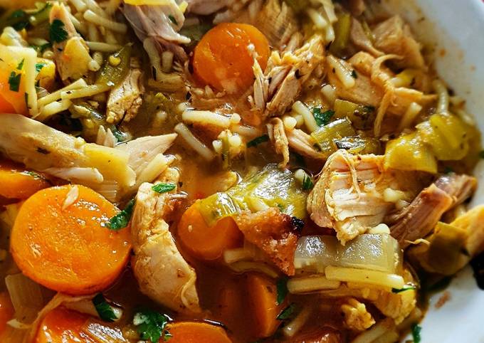 Step-by-Step Guide to Make Award-winning Cold Fighting Chicken Noodle Soup