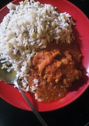 A picture of Stewed Rice & Beans.