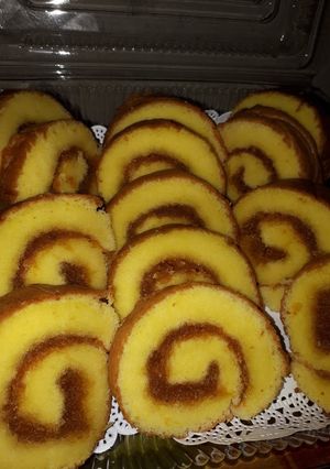 Foto resep Roll cake nanas