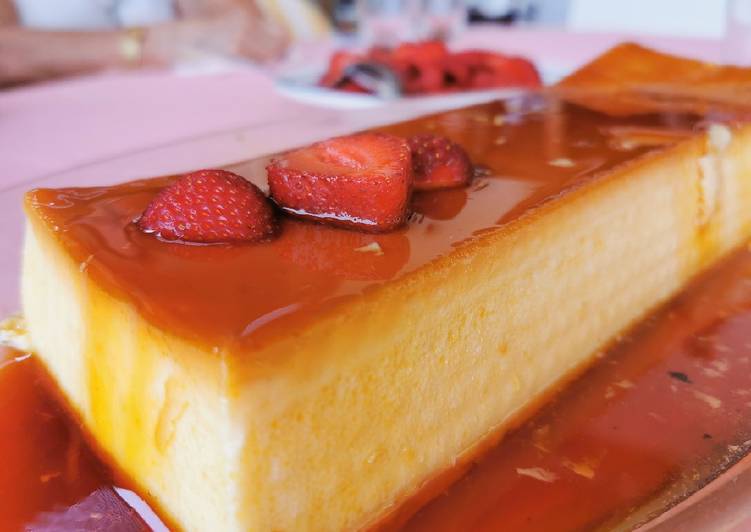 Flan de huevo y leche condensada!!!