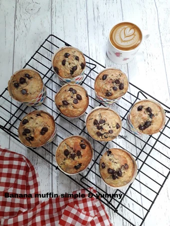 Cara Mudah Membikin Resep  Muffin pisang simple &amp; yummy yang Enak Banget, Enak Banget