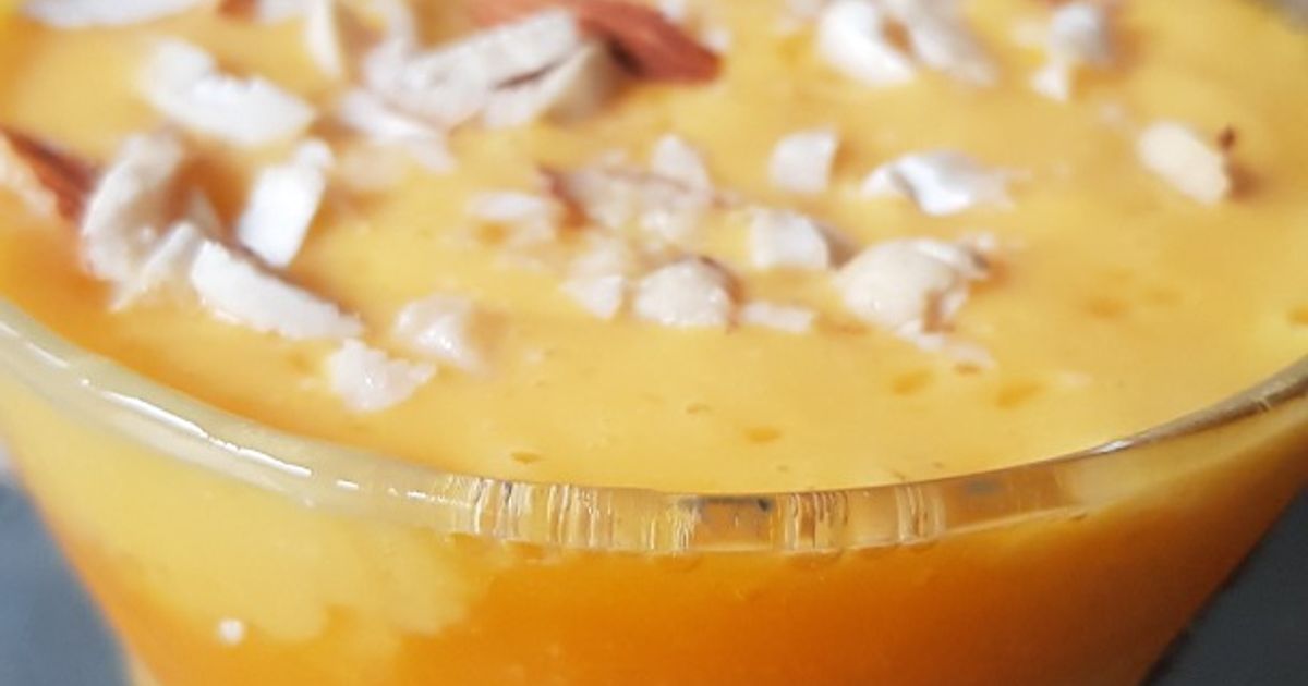 Neha Rajani Neha Rajani Mavani દ્વારા રેસીપી મેંગો લસ્સી (Mango Lassi In Gujrati ...