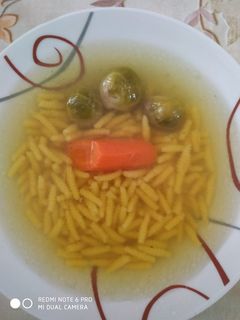 Csirke húsleves recept fotója