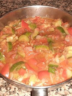 Una foto de Salteado de verduras
