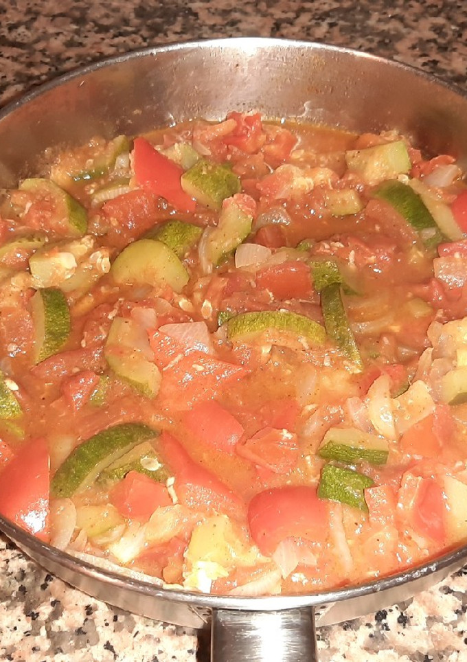 Una foto de Salteado de verduras