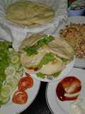 Roti pita / pita bread