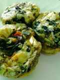Muffins de huevo con verduras