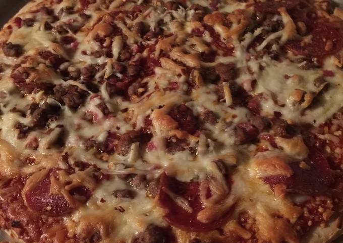 Frozen Pizza Deluxo