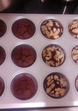 Gluténmentes csokis muffin recept fotója