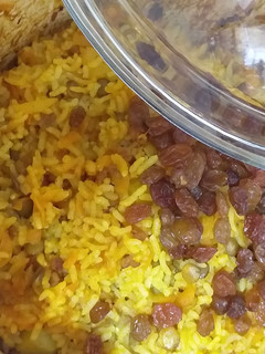 عکسی از دستور پلو هویج ویژه🥕