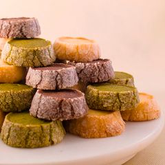 A picture of French Diamond Cookies (Diamants).