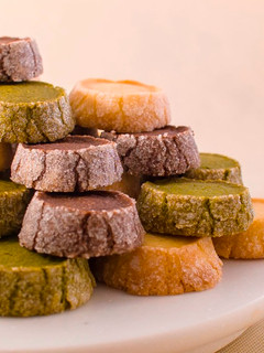 A picture of French Diamond Cookies (Diamants).