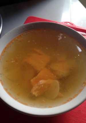 Foto resep Salmon soup
