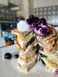 Pancakes ai mirtilli e cannella 🫐🥞