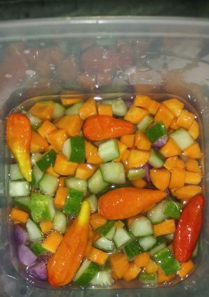 Foto resep Acar wortel timun seger