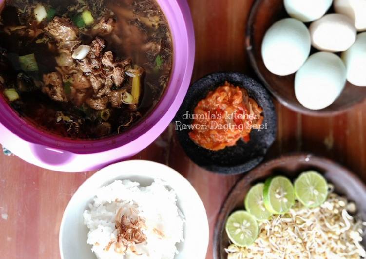 22 Bahan Memasak 8 Rawon Daging Sapi Yang Enak Cookandrecipe Com