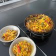 Paella de pollo