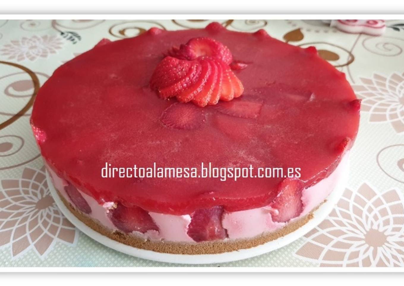 Tarta de fresas