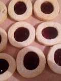 Delicias con mermelada de mora