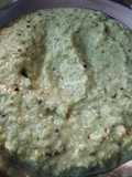 Raw mango-coconut chutney/kairi ki chutney